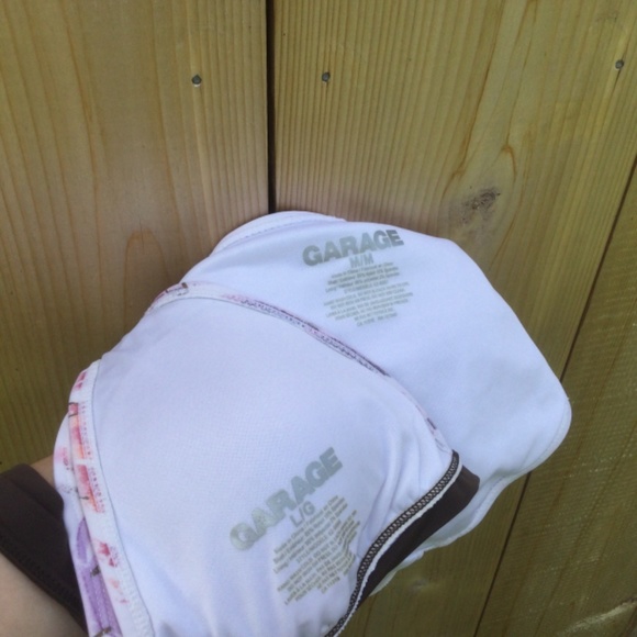 Garage cream white tropical bikini size M/L - Picture 7 of 7